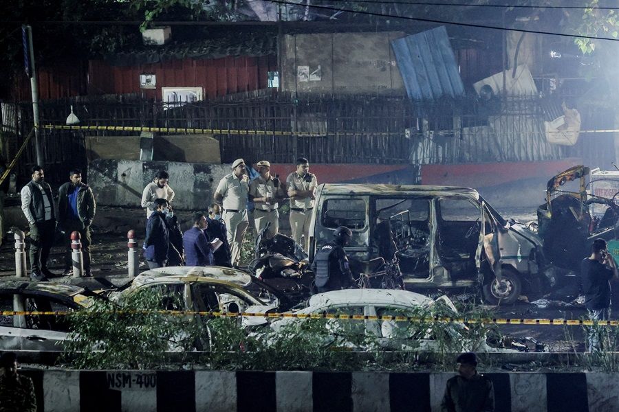 4 Tersangka Baru Ditangkap dalam Kasus Ledakan Maut di Delhi India