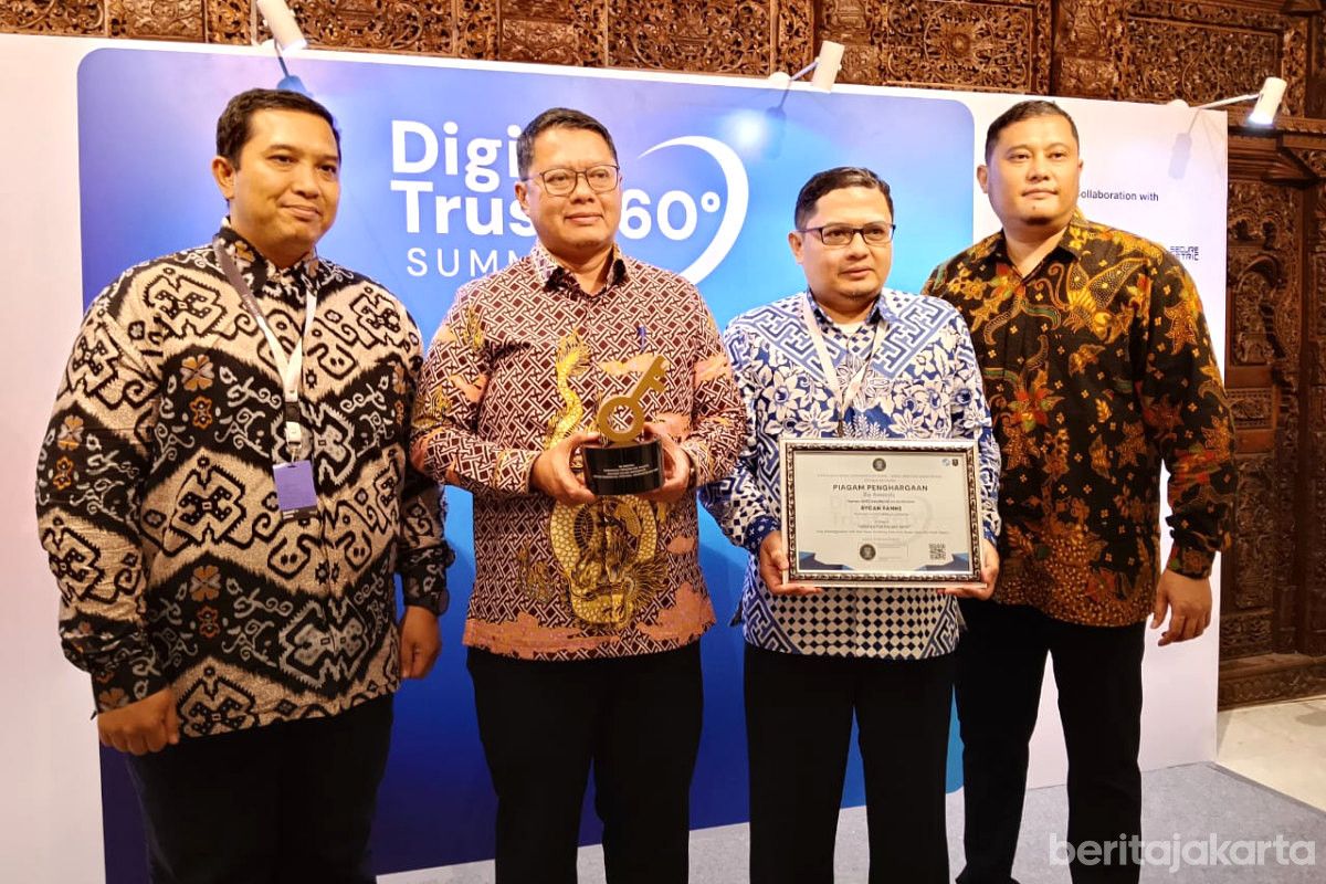 Tingkatkan Keamanan Digital, Pemprov DKI Borong Penghargaan BE Award 2025
