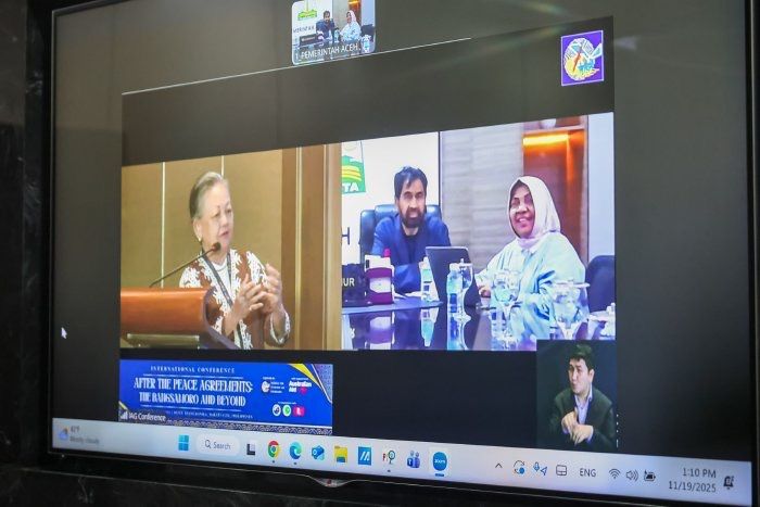Mualem Manaf Cerita Transformasi Besar Aceh di Forum Dunia