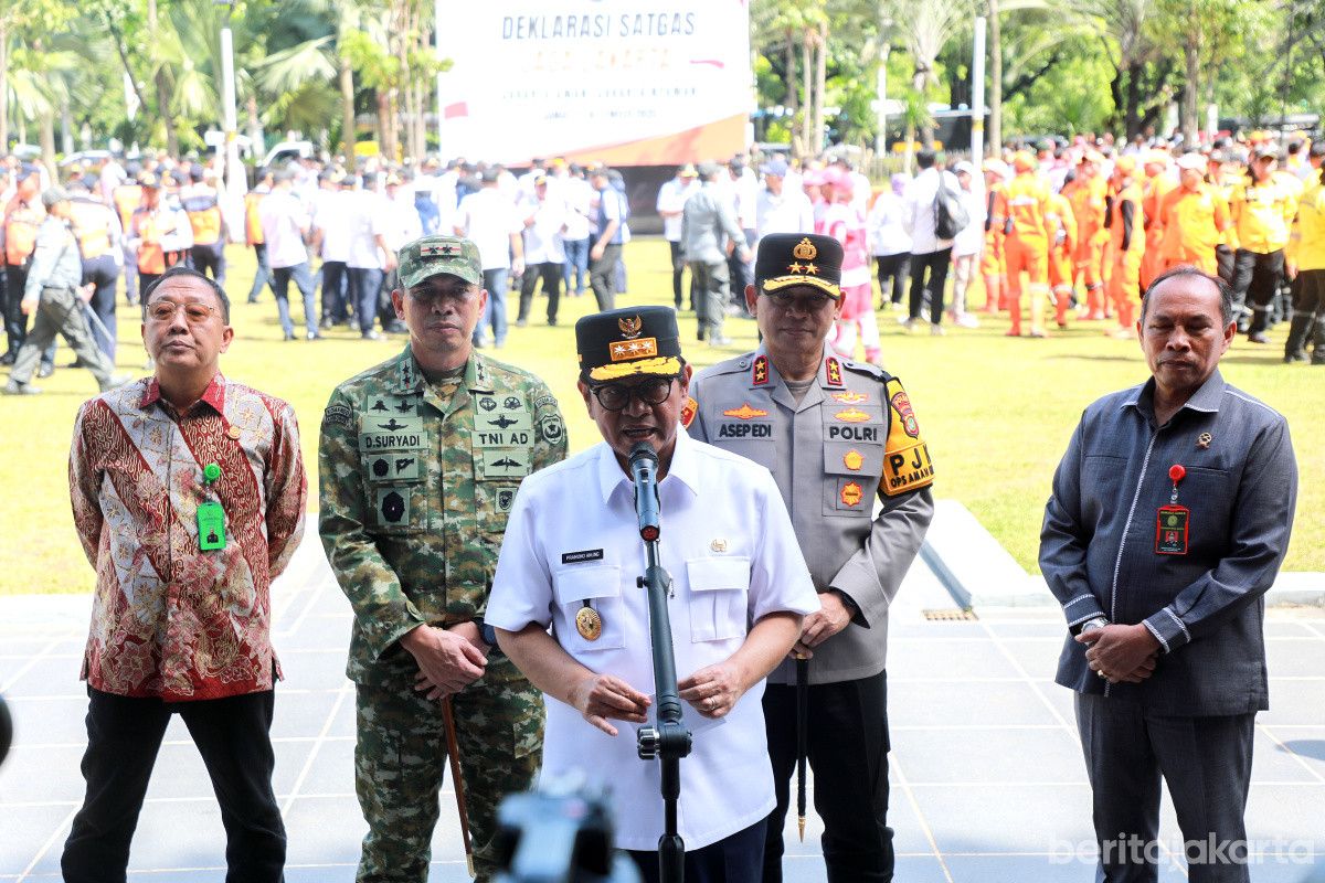 Pemprov DKI, TNI, dan Polri Perkuat Pengamanan Menjelang Nataru