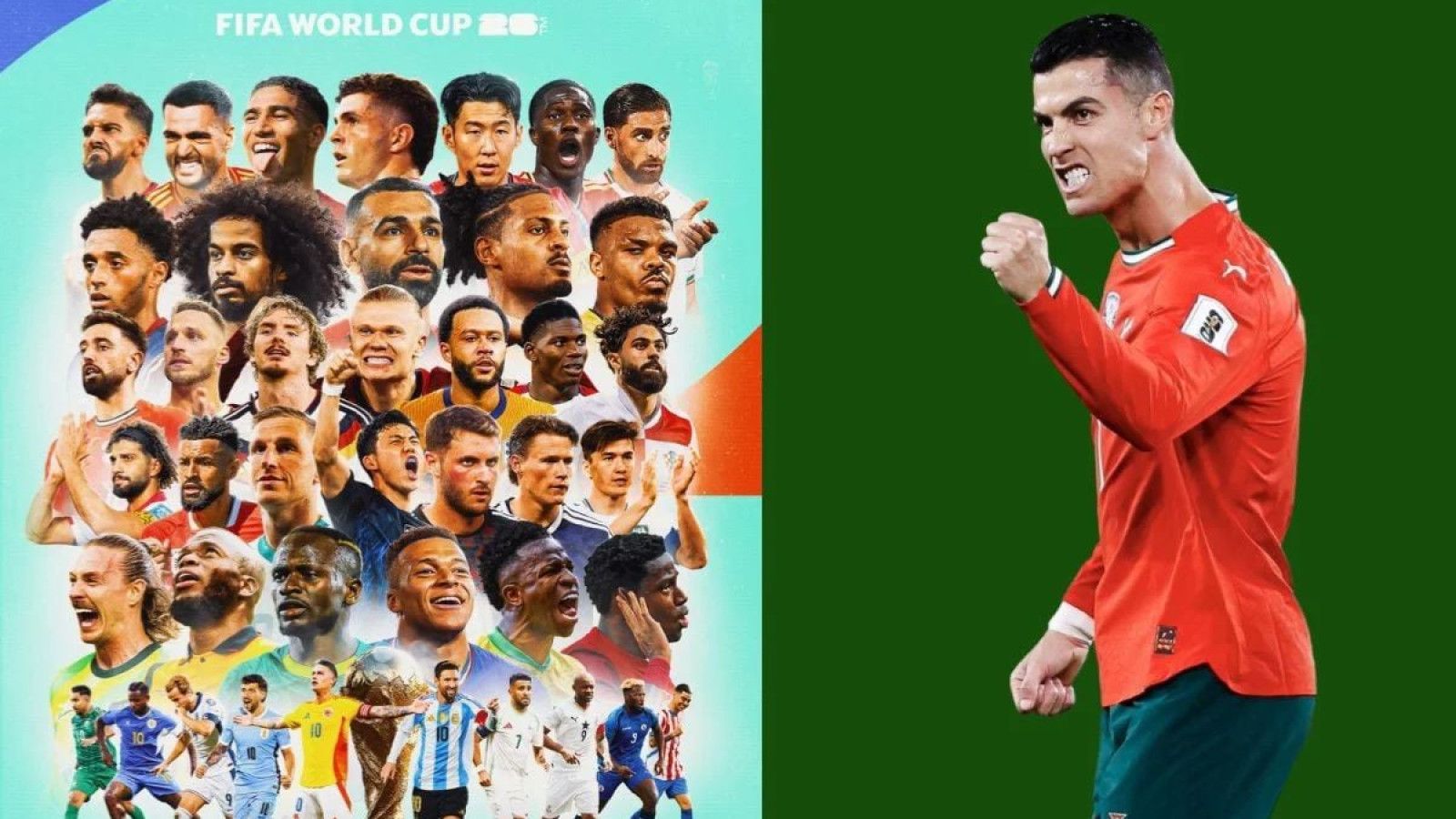 Kontroversi Poster Piala Dunia 2026: Cristiano Ronaldo Tak Masuk dalam Daftar Pemain Terpilih