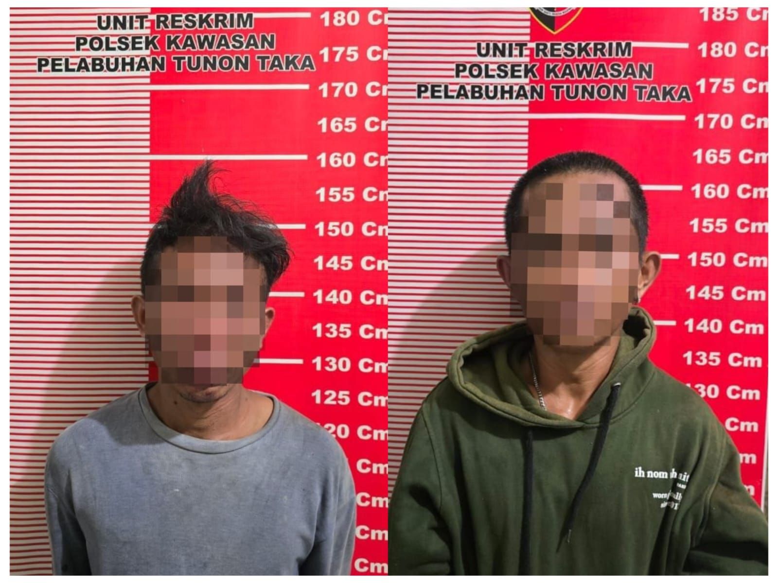 Curi Puluhan Botol Oli, Dua Pria Ditangkap KSKP Nunukan
