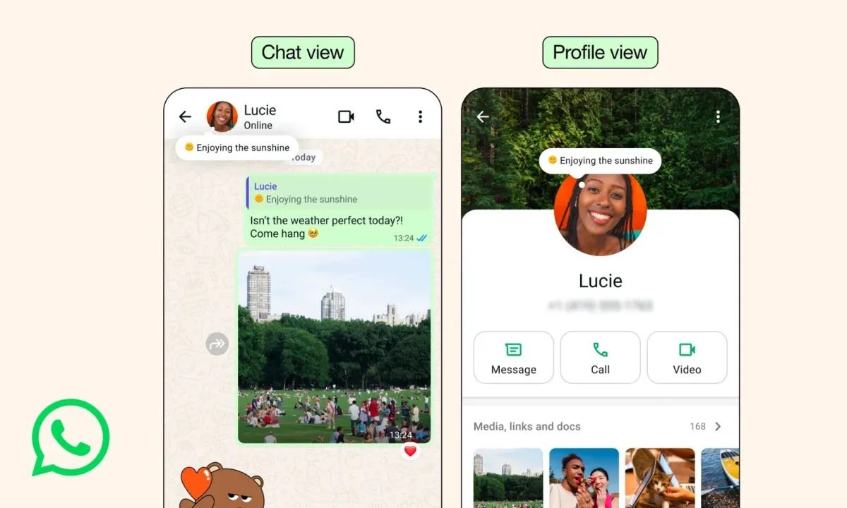 WhatsApp Punya Fitur About Versi Terbaru, Muncul di Chat, Bisa Atur Durasi!
