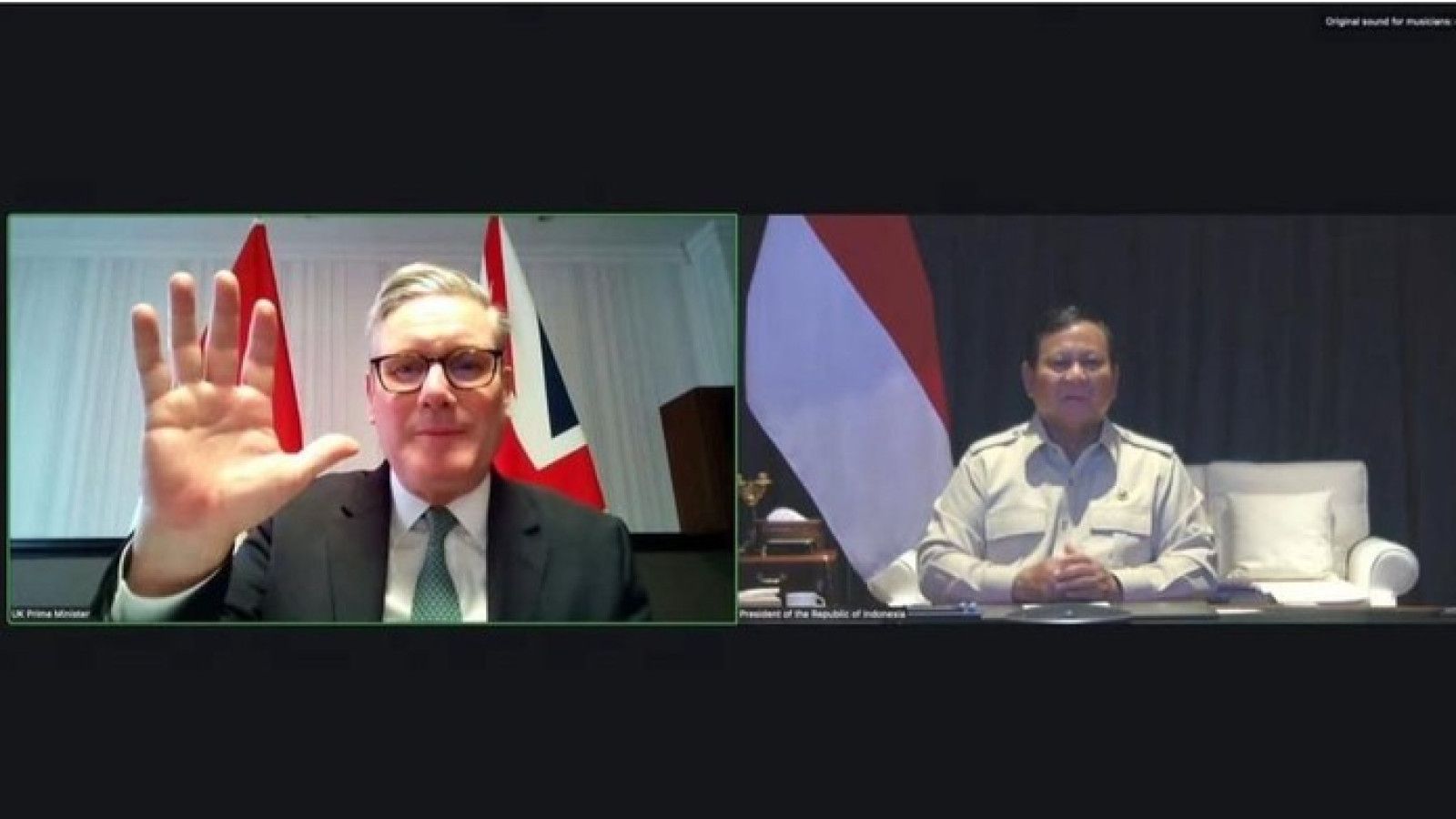 Pertemuan Virtual Prabowo dan Keir Starmer: Memperkuat Kemitraan Indonesia-Inggris