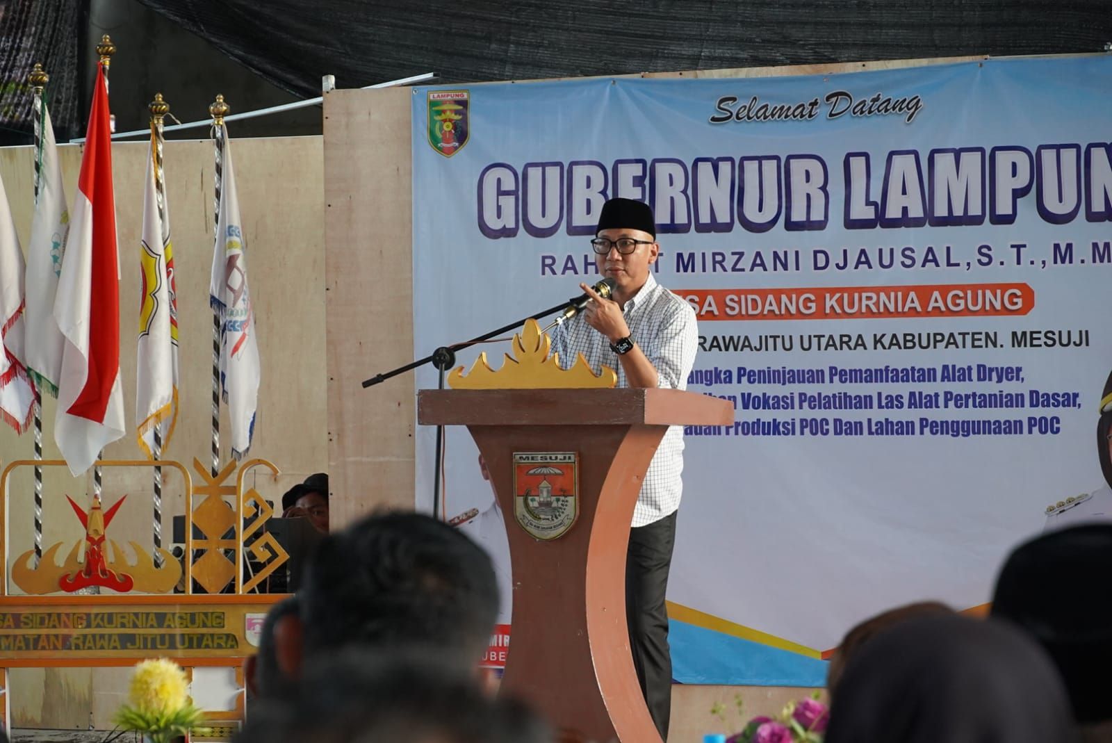 Lampung Bangkit dari Desa: Mirza Janjikan Pemerataan hingga Pelosok Mesuji