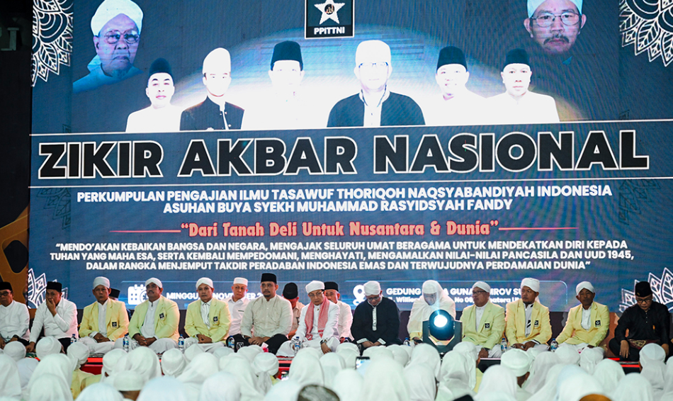 Naqsabandiyah dan Pemprov Sumut Bersatu Perkuat Benteng Moral Anti-Narkoba
