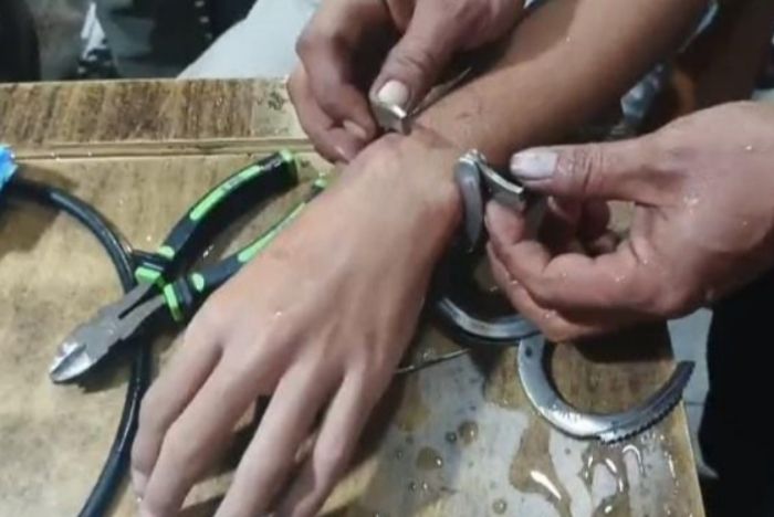 DAMKAR KOTA JAMBI EVAKUASI PELEPASAN BORGOL PATAH