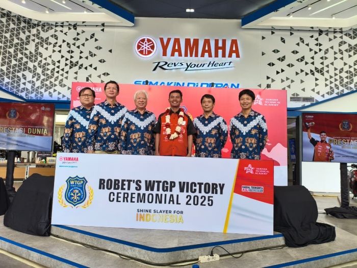Teknisi Yamaha dari Sumut Tembus Dunia, Robet Simanullang Juara 3 WTGP