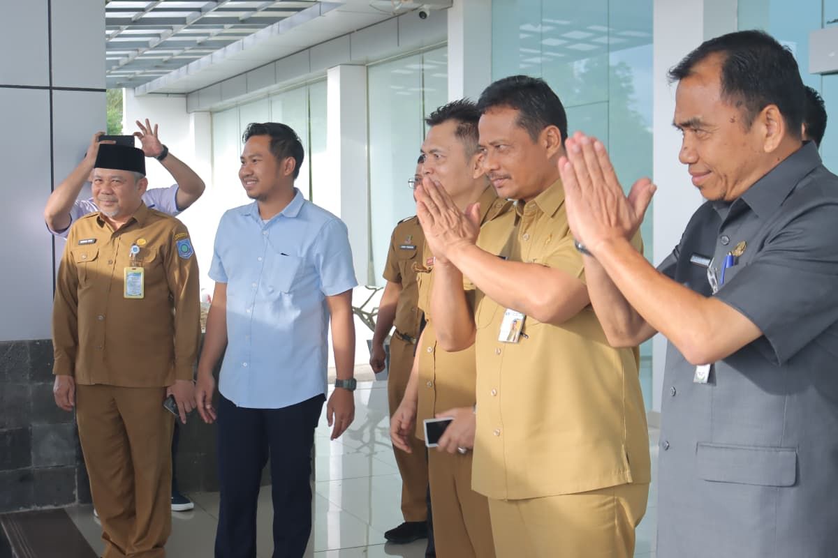 Pj Sekda Fery Afriyanto Antar Kepulangan Tim Kunker Panja DPR RI dan DPD RI