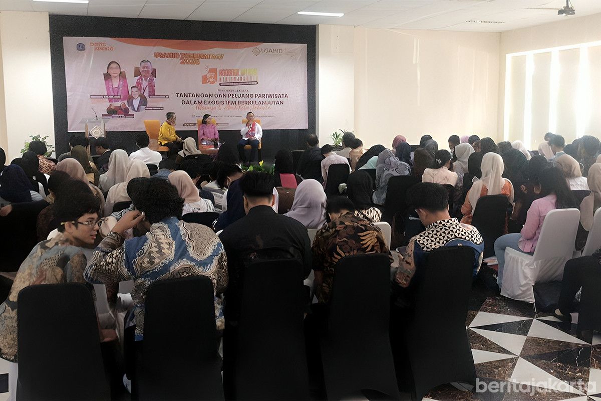 Ngobrol Bareng Beritajakarta Bahas Tantangan dan Peluang Pariwisata Jakarta