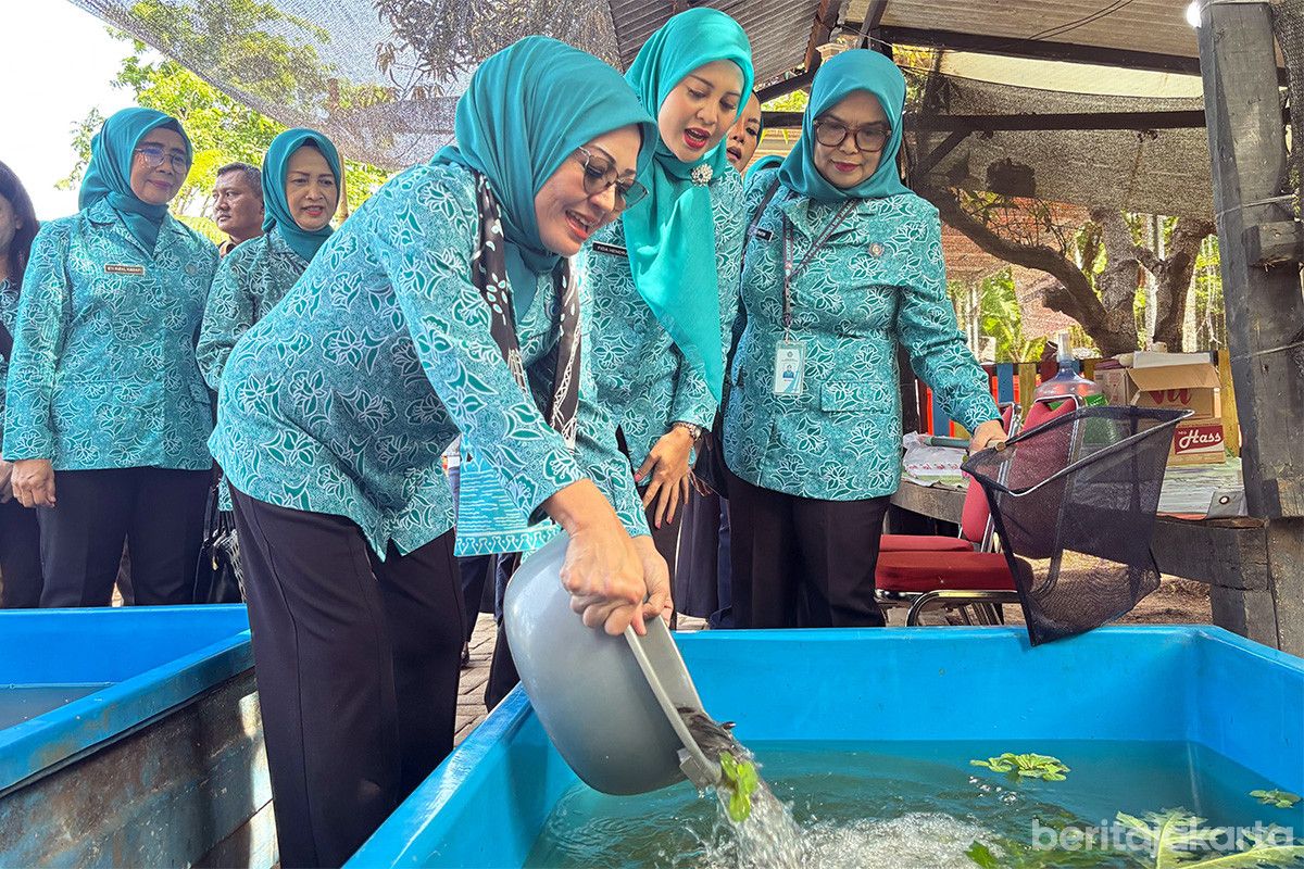 TP PKK DKI Lakukan SME di RPTRA Manggala Bisma Papanggo
