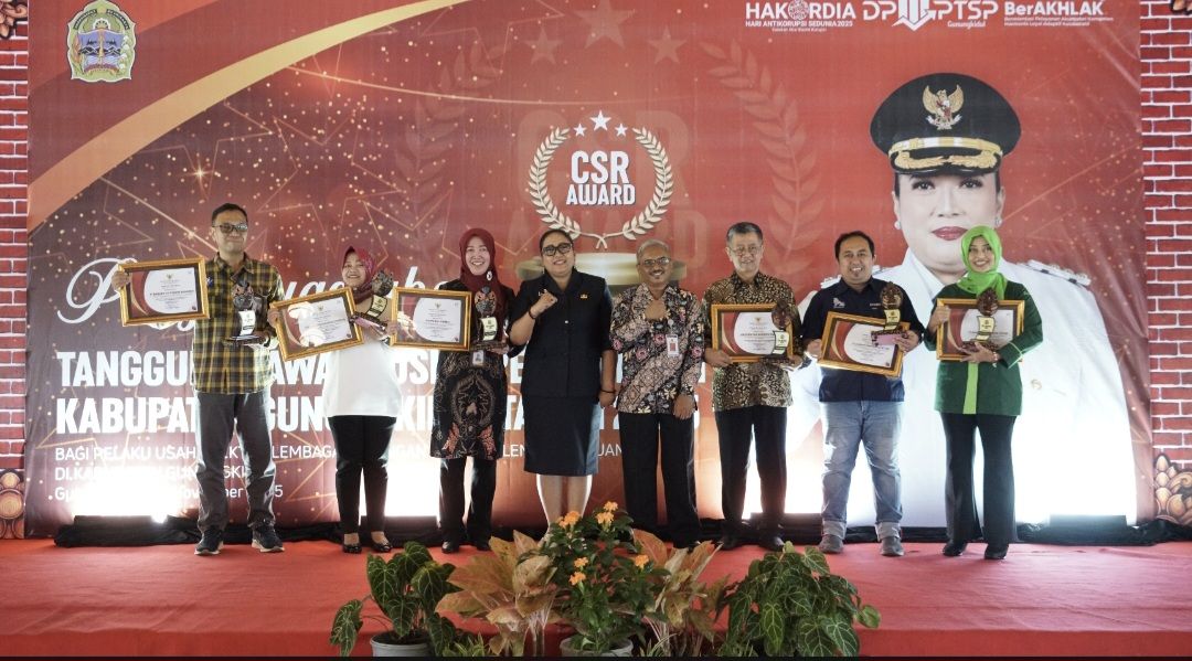 67 Perusahaan Sabet Penghargaan Pada CSR Awars 2025 Yang Digelar Pemkab Gunungkidul