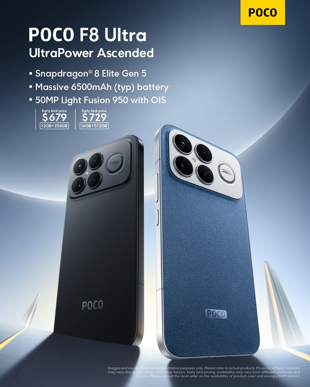 Poco F8 Gandeng Bose, Hadirkan Ponsel dengan Subwoofer