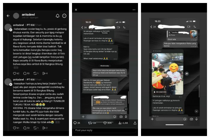 Viral Petugas KAI Diberhentikan karena Tumbler Tuku Hilang, Simak Kronologinya!