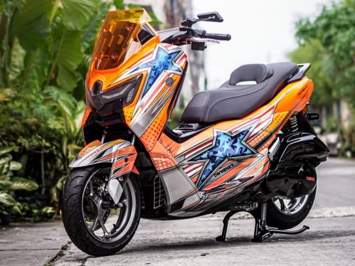 P, Cari Lawan! Nih Tampang Modifikasi Nmax Turbo Gaya Anak Balap