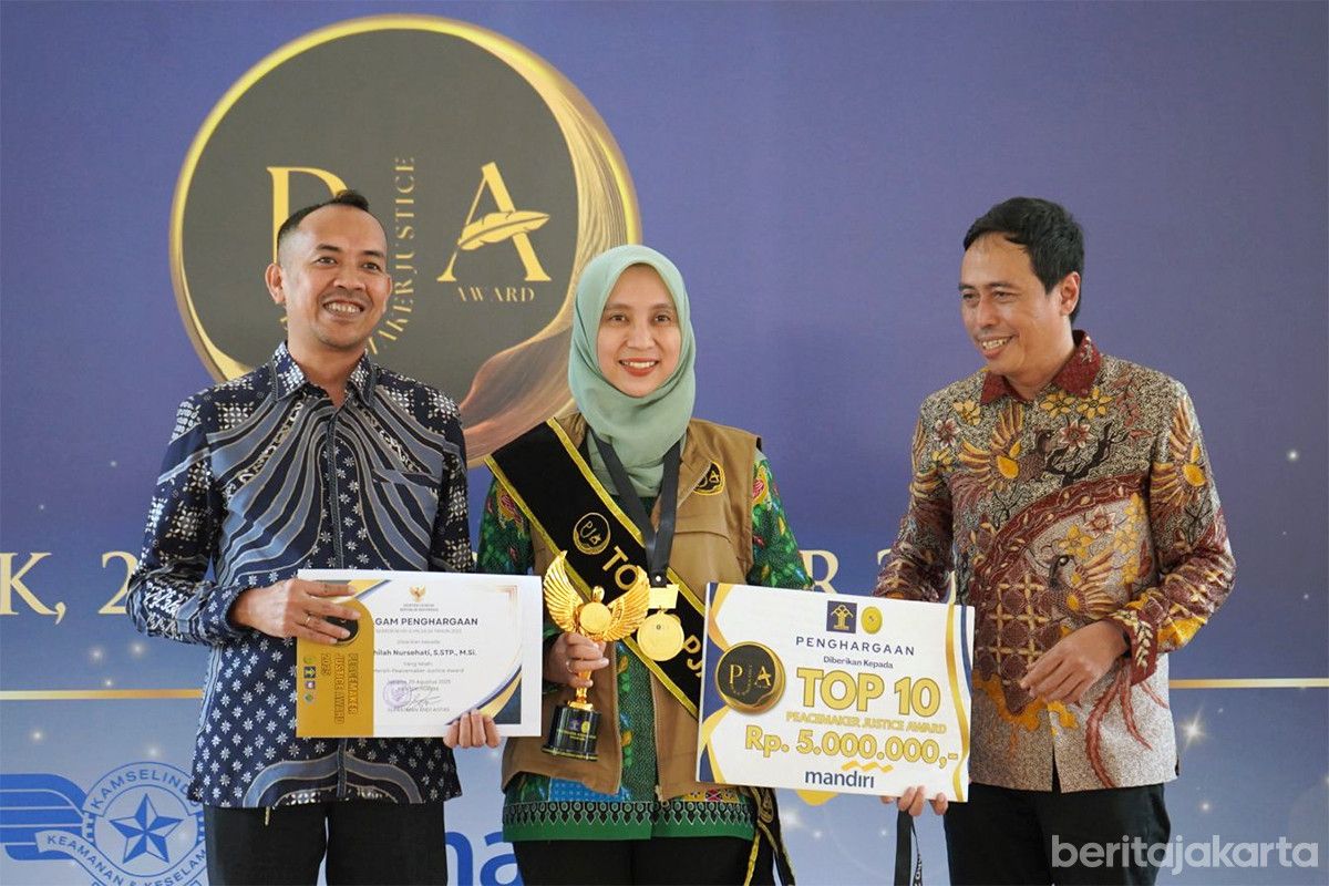 Fadhilah Nursehati Masuk 10 Besar Peacemaker Justice Award, Dorong Mediasi dan Literasi Hukum