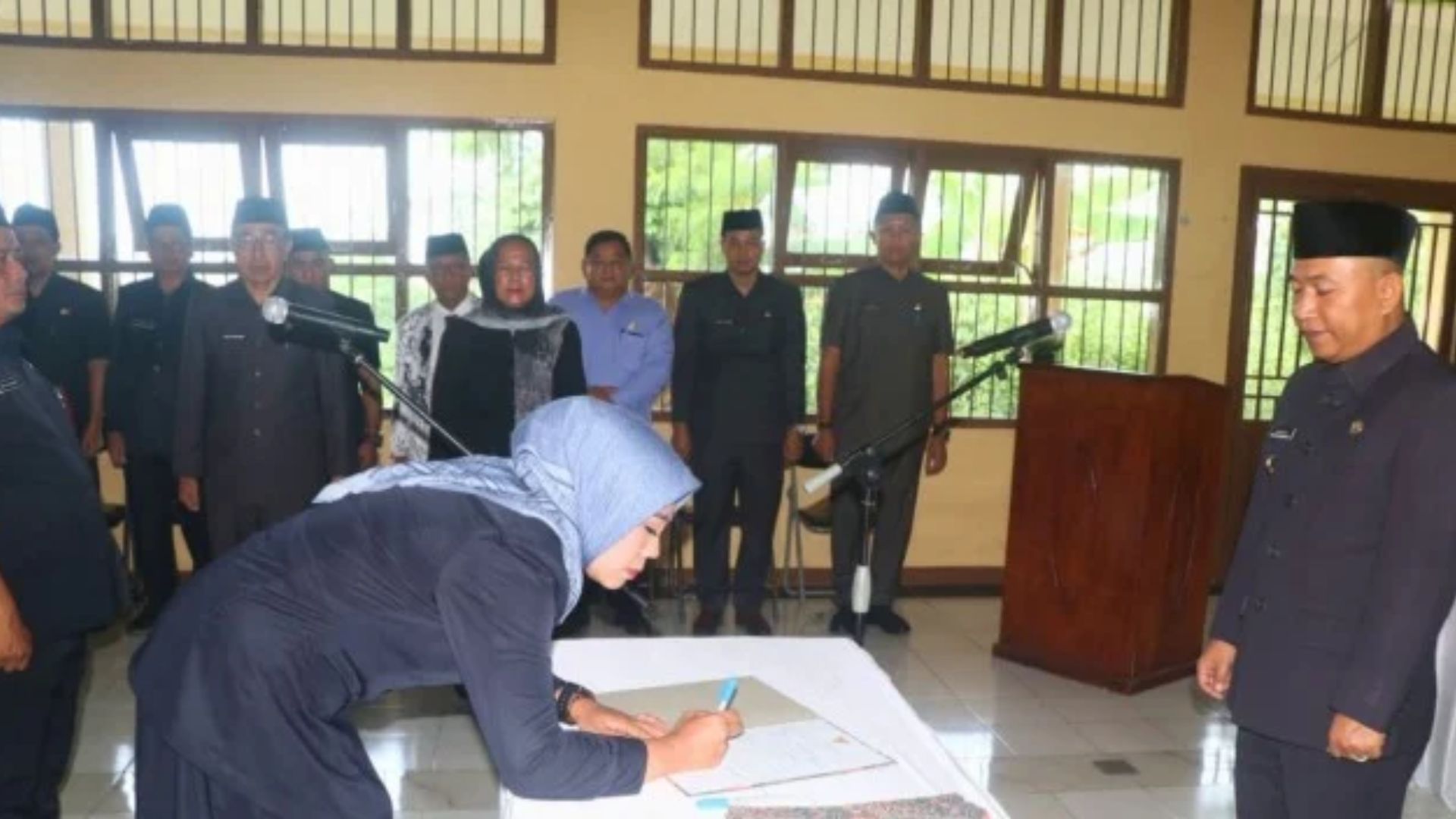 27 Kepala Sekolah Resmi Dilantik, Wabup Tekankan Transparansi Seleksi
