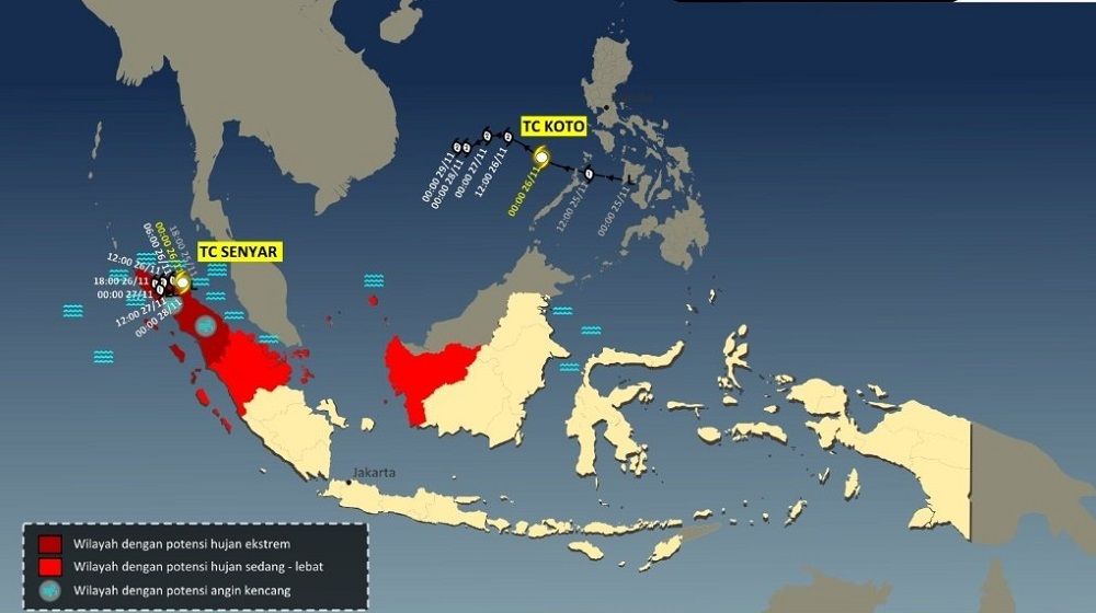 Apa Itu Siklon Tropis Senyar? Begini Penjelasannya Menurut BMKG
