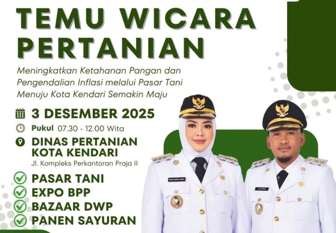 Kendari Bangun Ruang Dialog Pangan, Pertemukan Petani dan Publik