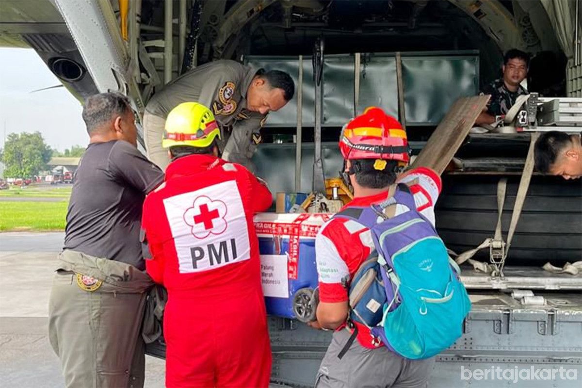 Dukung Penanganan Bencana, PMI DKI Salurkan Bantuan Darah ke Aceh