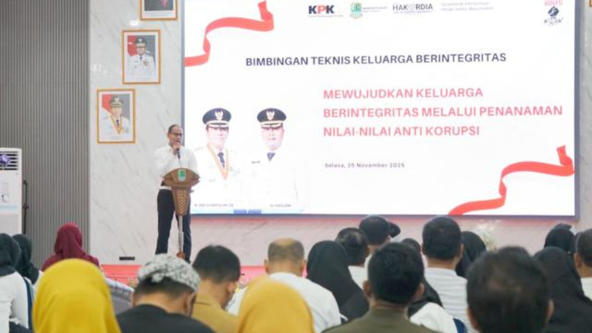 Pemkab Karawang Bersama KPK RI Gelar Bimtek Keluarga Berintegritas