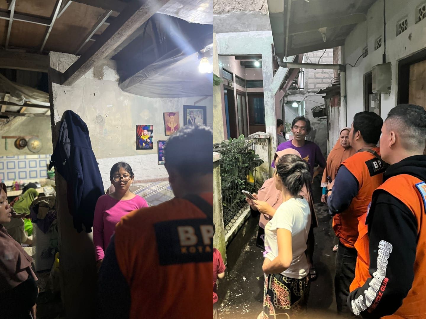 Angin Kencang Hantam Kelurahan Sekeloa, Puluhan Rumah Warga Rusak
