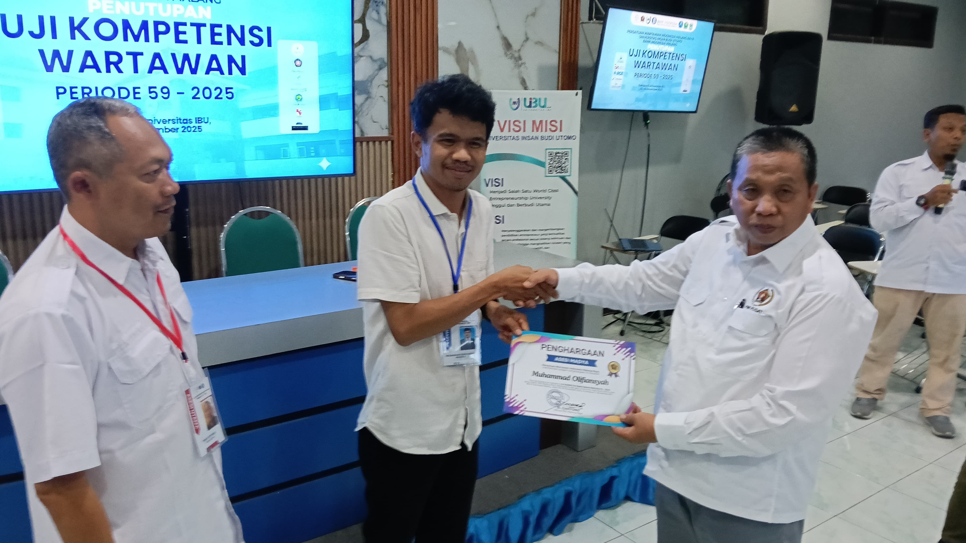 Muhammad Olifiansyah, Raih Predikat Terbaik Wartawan Madya di UKW ke-59 PWI Malang Raya
