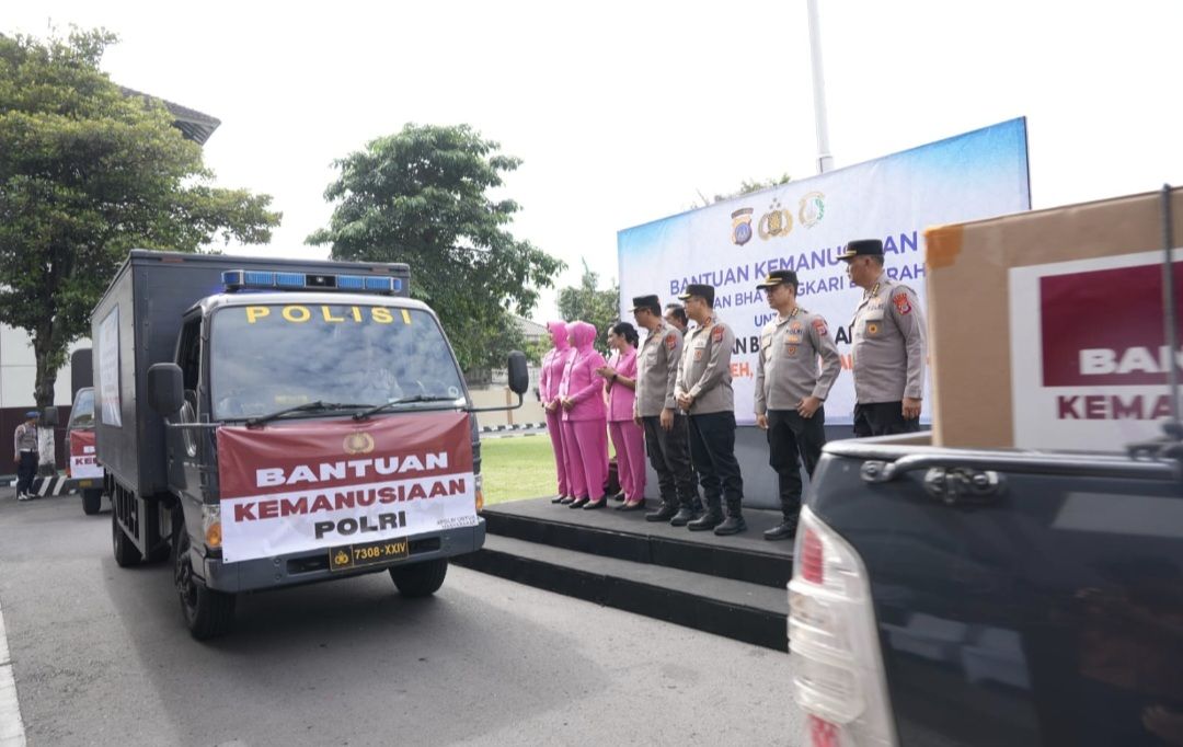 Polda DIY Kirim Bantuan Kemanusiaan ke Aceh, Sumut, dan Sumbar Hari Ini