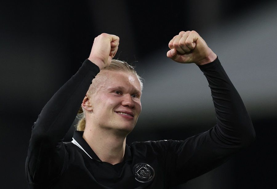Erling Haaland Bangga Bisa Cetak 100 Gol di Premier League Bersama Manchester City