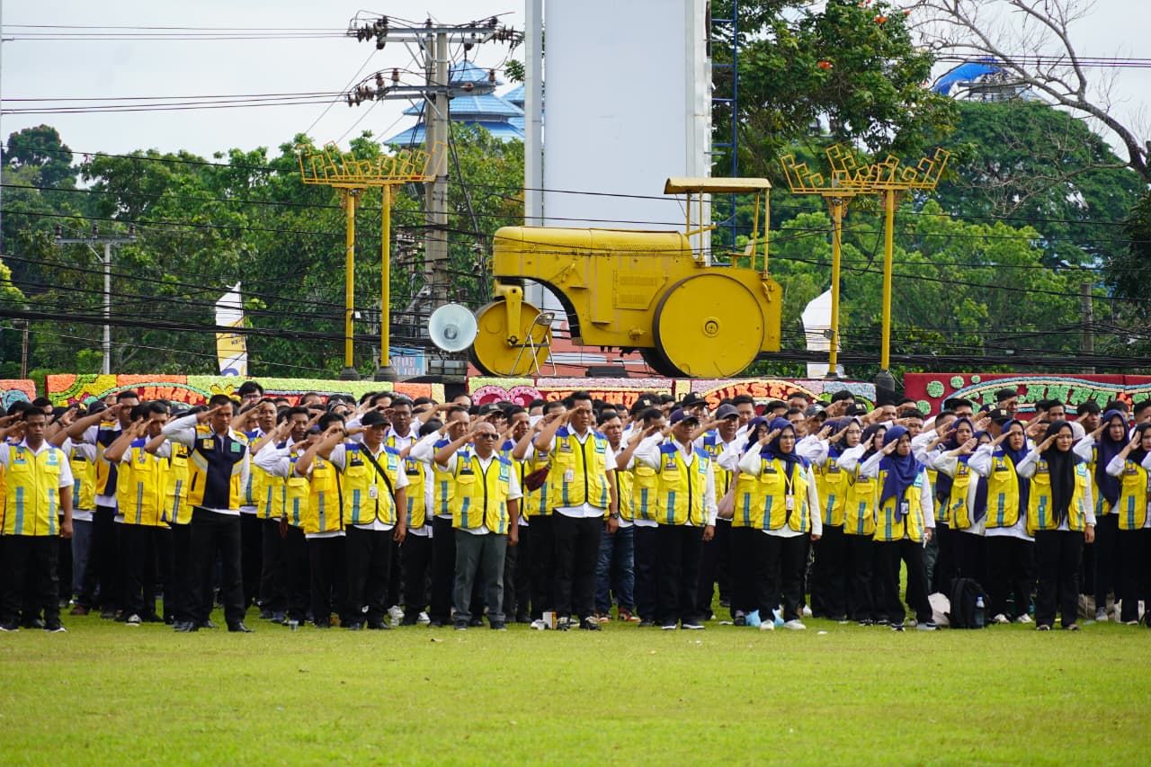 Hari Bakti PU ke-80, Sekdaprov Lampung Ajak Insan PU Junjung Integritas dan Pengabdian