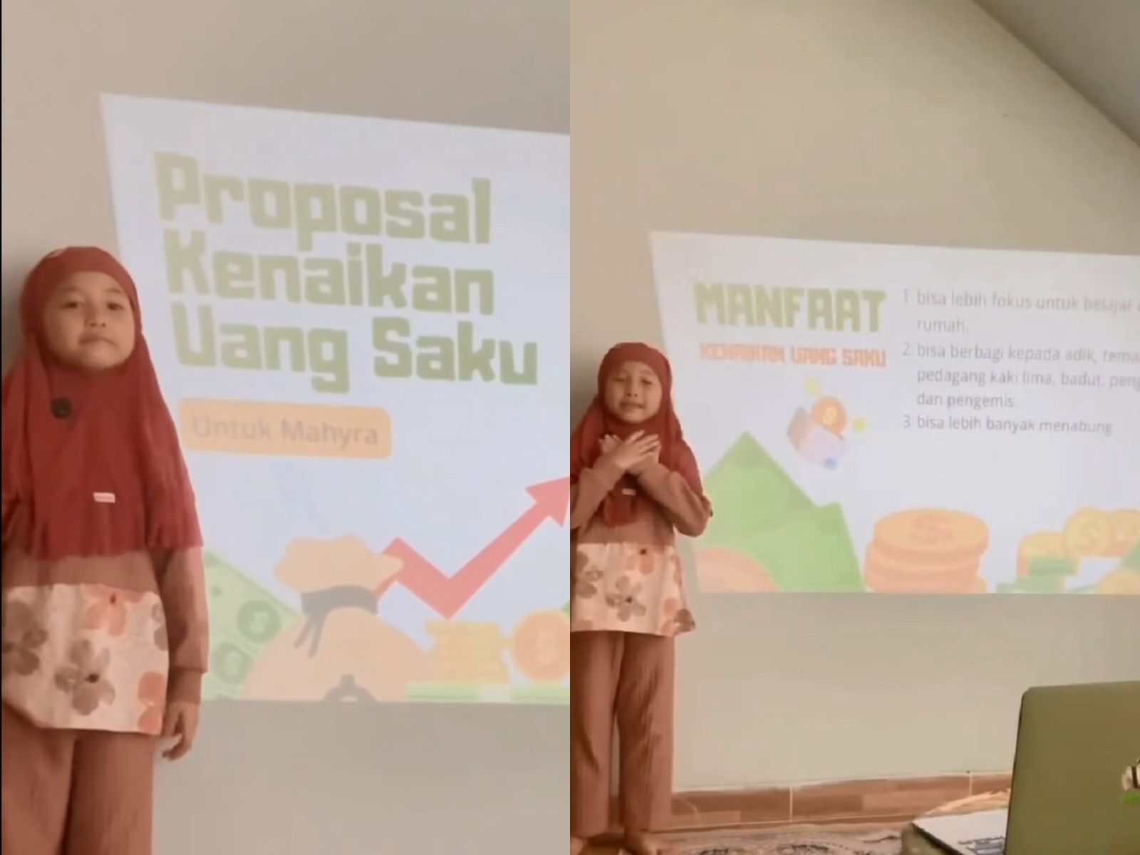 Viral Bocah Minta Kenaikan Uang Saku ke Ortu Pakai Presentasi: Latar Belakang Harga Jajanan Naik