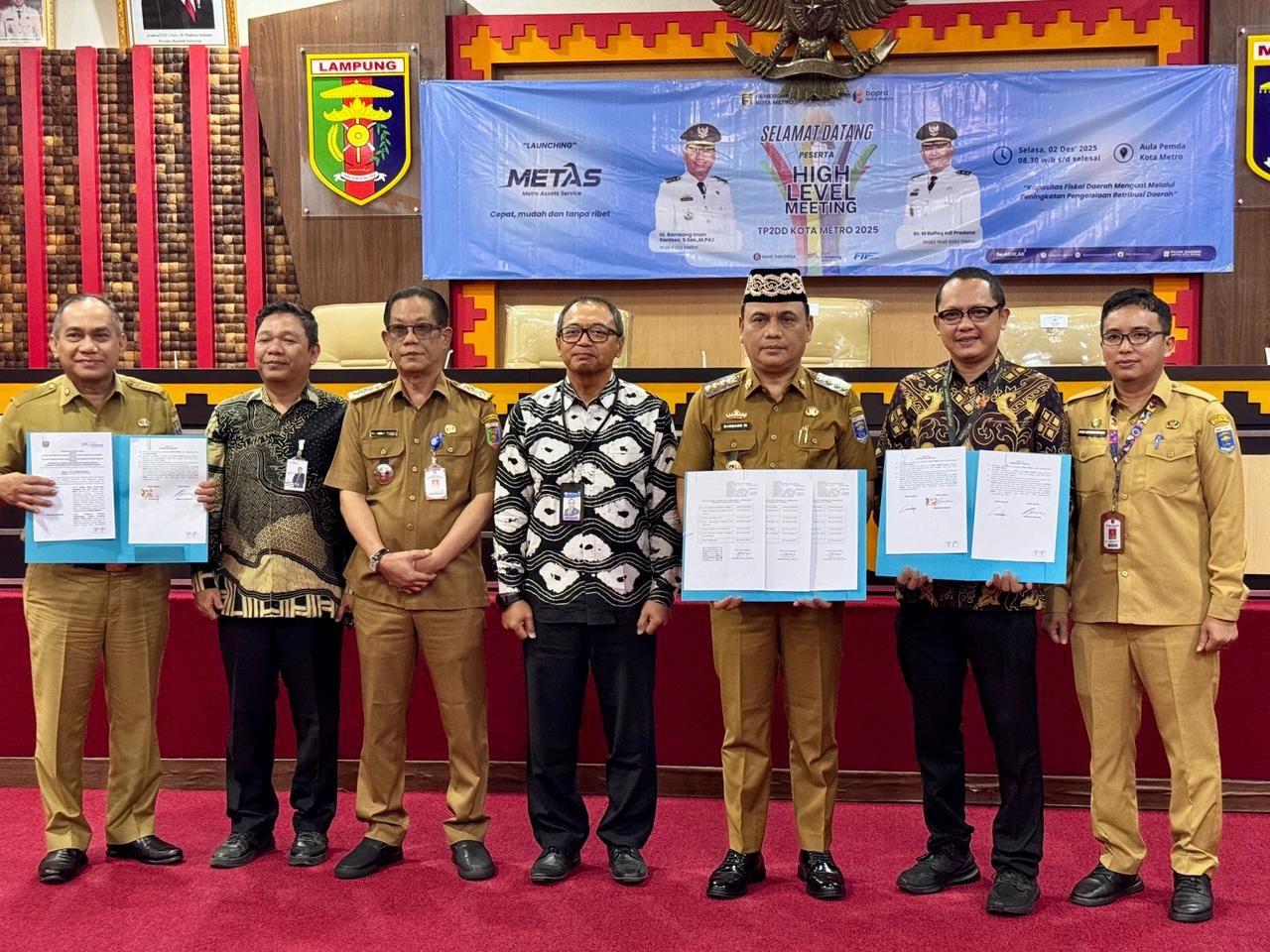 Kota Metro Luncurkan Metas , Terobosan Digital untuk Pengelolaan Aset Daerah