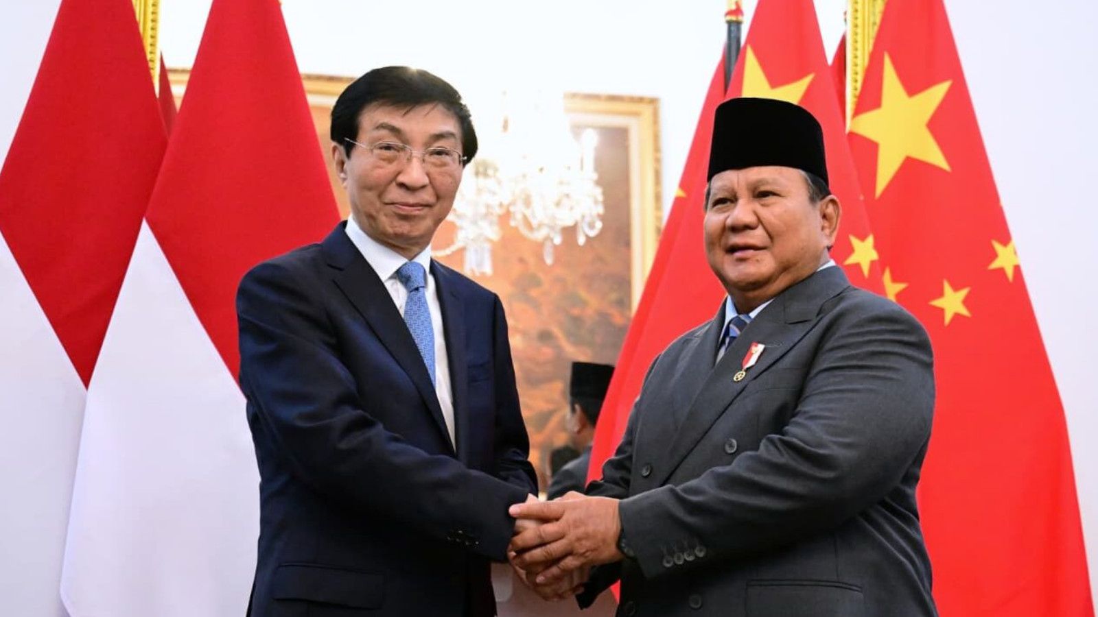 Meningkatkan Hubungan Bilateral: Pertemuan Presiden Prabowo dan Wang Huning di Jakarta