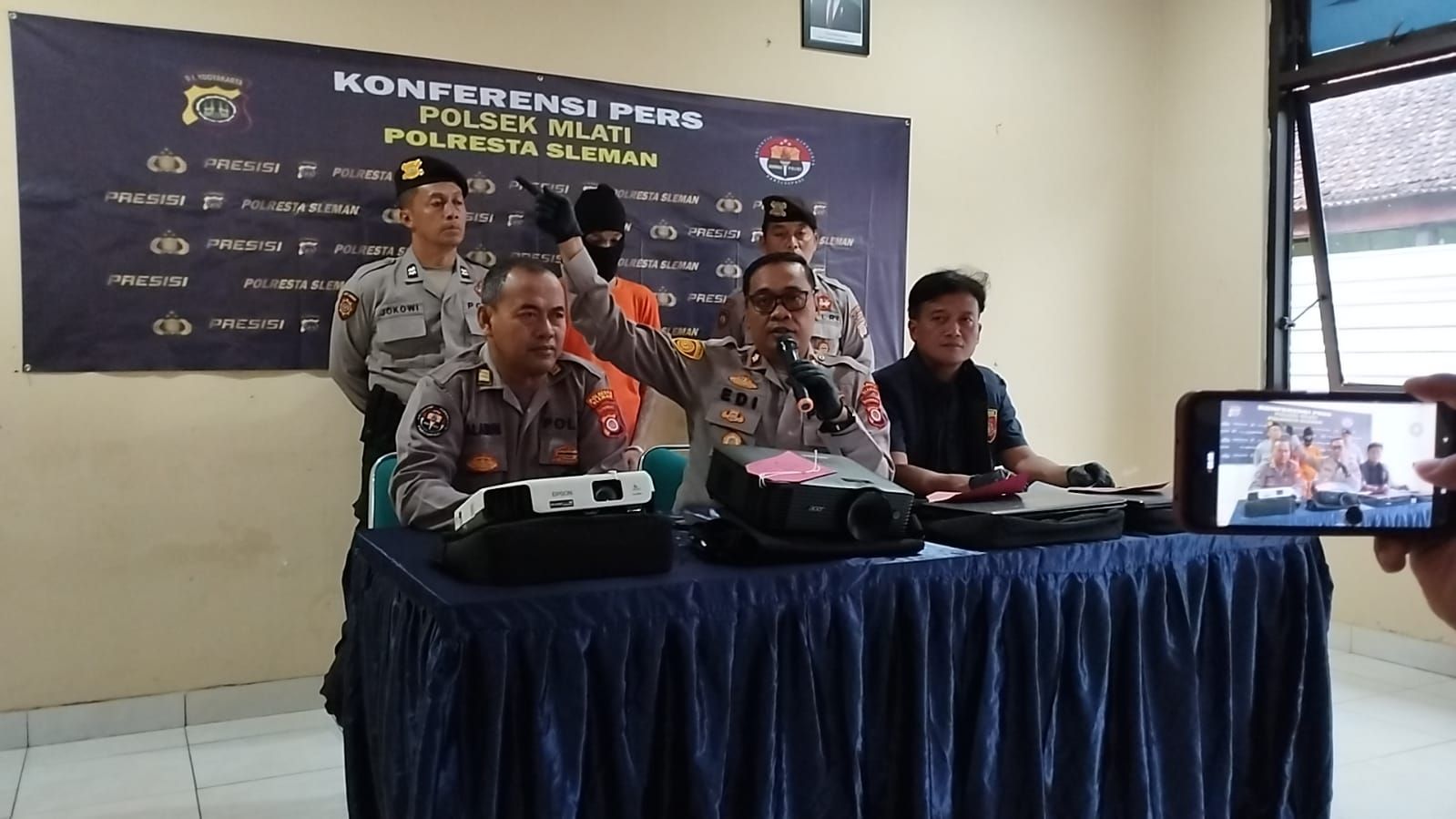 Residivis Bobol SD Mlati Sleman Gasak Barang Total Senilai Rp 12,8 Juta, Hasil Curian Buat Judol