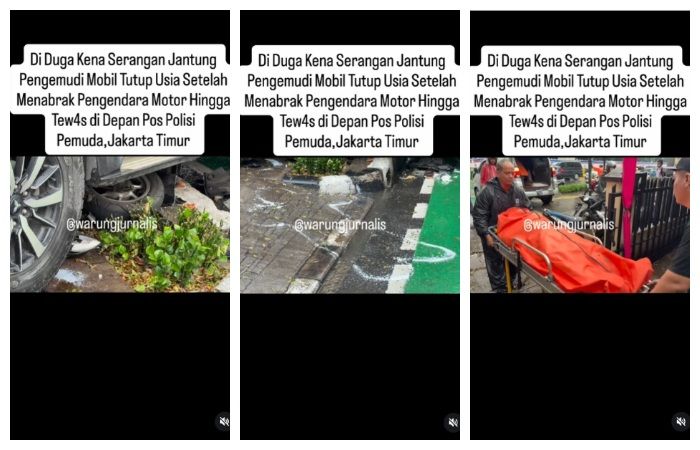 Viral Pajero Hajar Pemotor di Pulogadung Sampai Keduanya Tewas, Begini Kronologinya