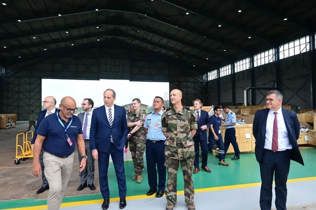 Persiapan Home Base Rafale, Dubes Prancis Kunjungi Lanud Roesmin Nurjadin