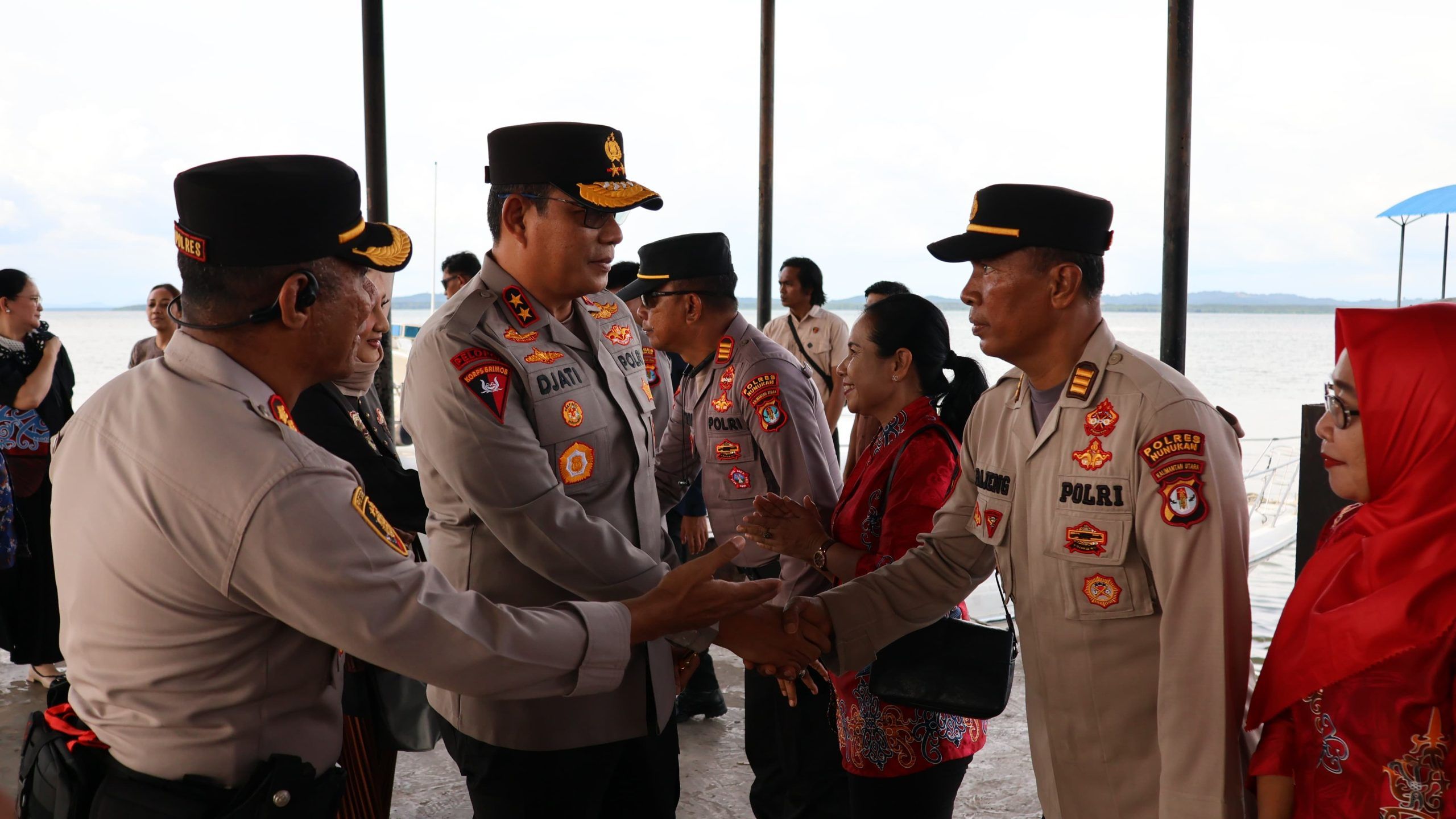 Mempererat Hubungan, Polda Kaltara Kunjungi Polres Nunukan