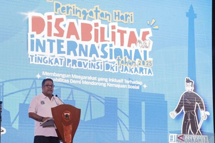 Peringati Hari Disabilitas, Wagub DKI Berkomitmen Jadikan Jakarta Kota Inklusif