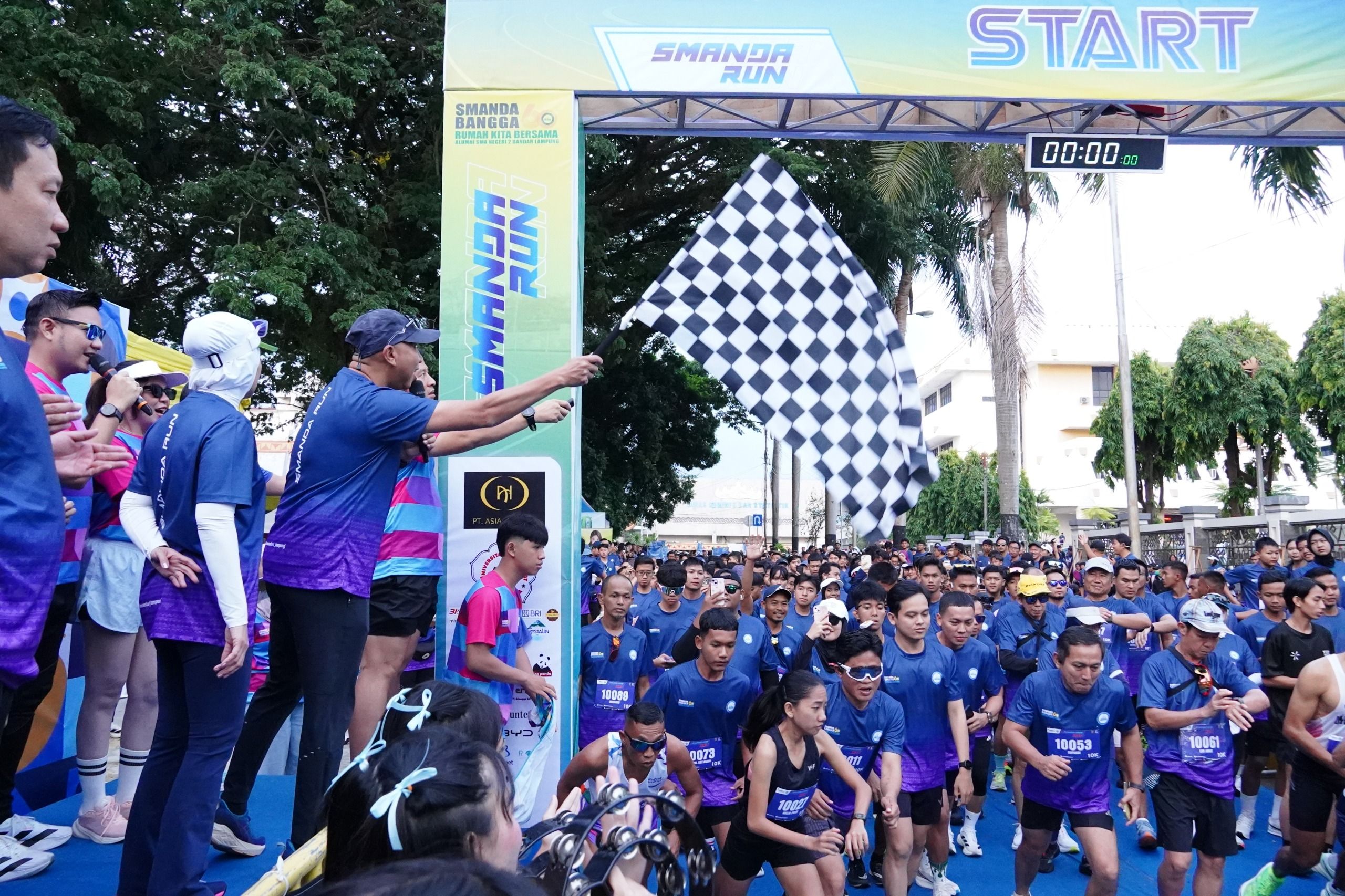 Ribuan Peserta Ikuti Smanda Fun Run 2025, Peringati HUT ke-60 Smanda