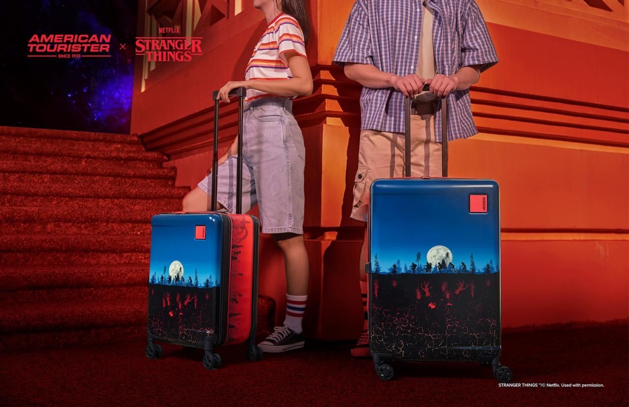 Koper Hype 2025 untuk Liburan Akhir Tahun, American Tourister x Stranger Things Siap Temani Petualanganmu!