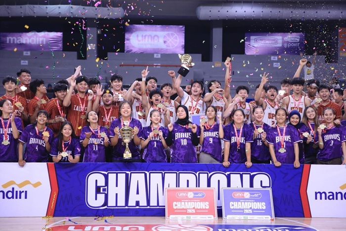 LIMA Basketball Jakarta: UPH Tuntaskan Misi Balas Dendam, Binus Berhasil Back to Back