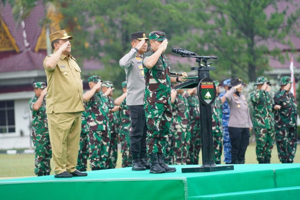 Pangdam XIX Tuanku Tambusai: Penghijauan Jadi Pesan Penting Hari Juang TNI AD 2025