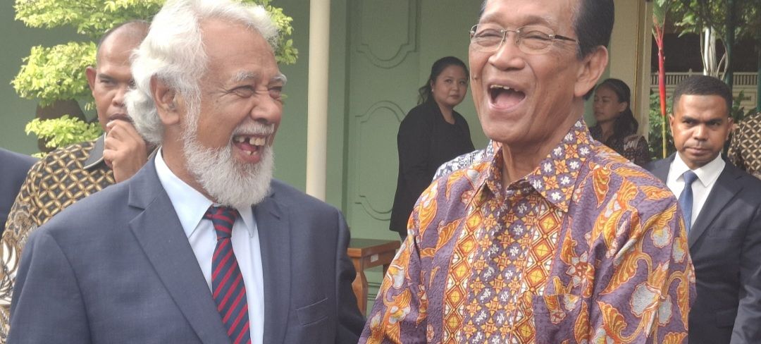 Candaan Perdana Menteri Timor Leste Kagumi Sultan HB X Awet Muda Dan Sempat Mengelus Rambut Sultan