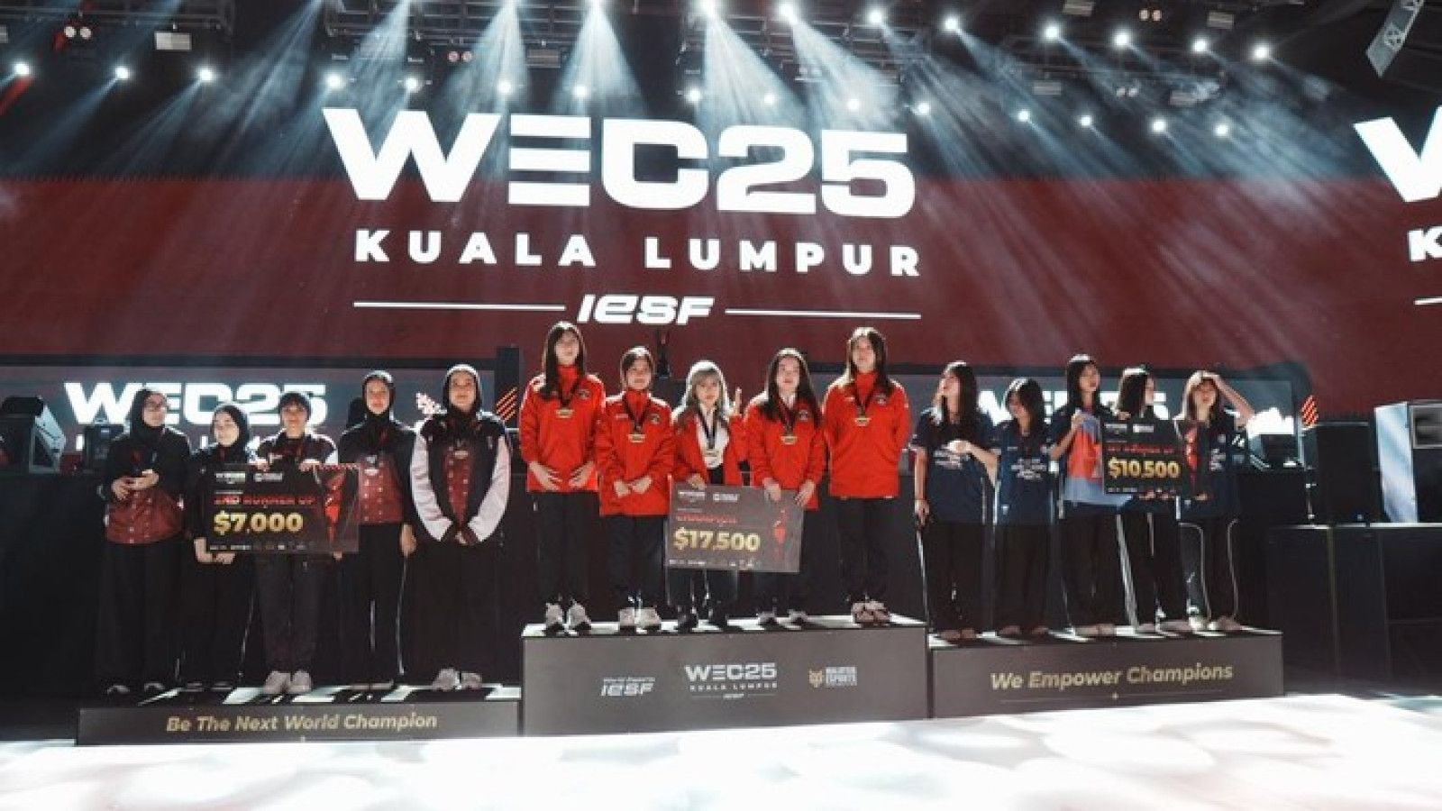 Timnas Putri Indonesia Juara Dunia di IESF World Esports Championship 2025