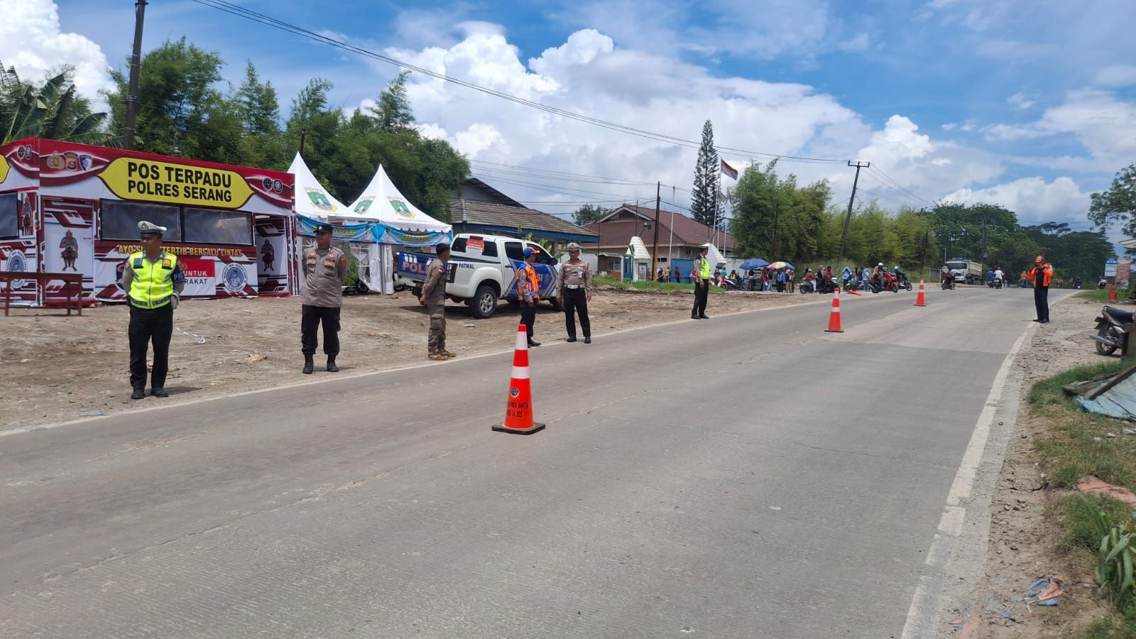 Penyekatan Mobil Tambang Rangkasbitung-Cikande Mulai Pagi Hingga 22:00
