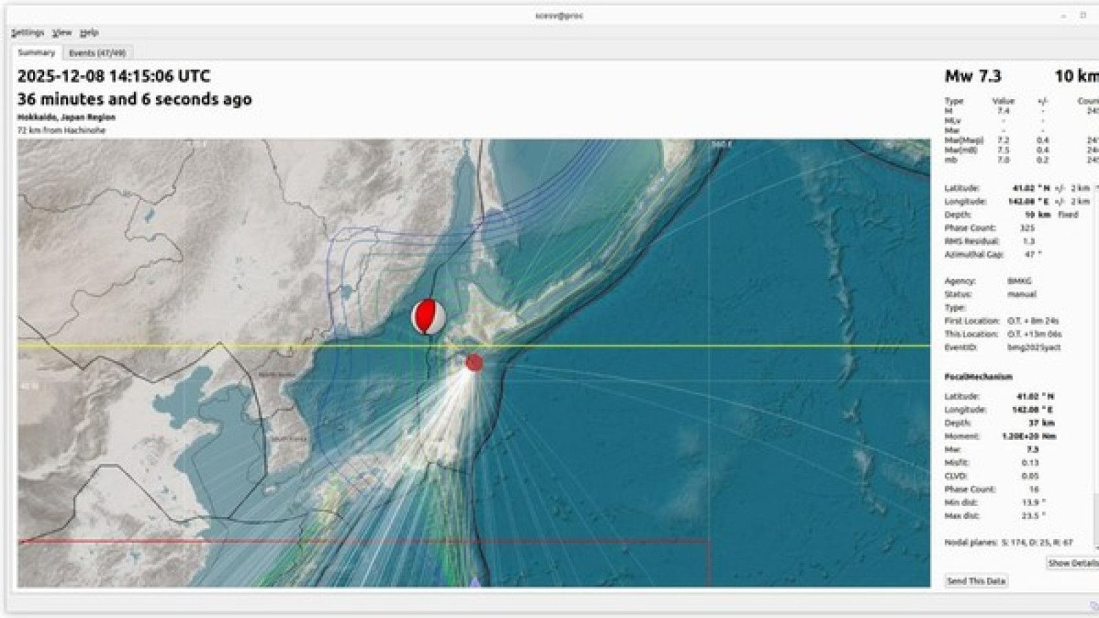 Gempa 7,6 Magnitudo Guncang Utara Jepang, Ribuan Mengungsi
