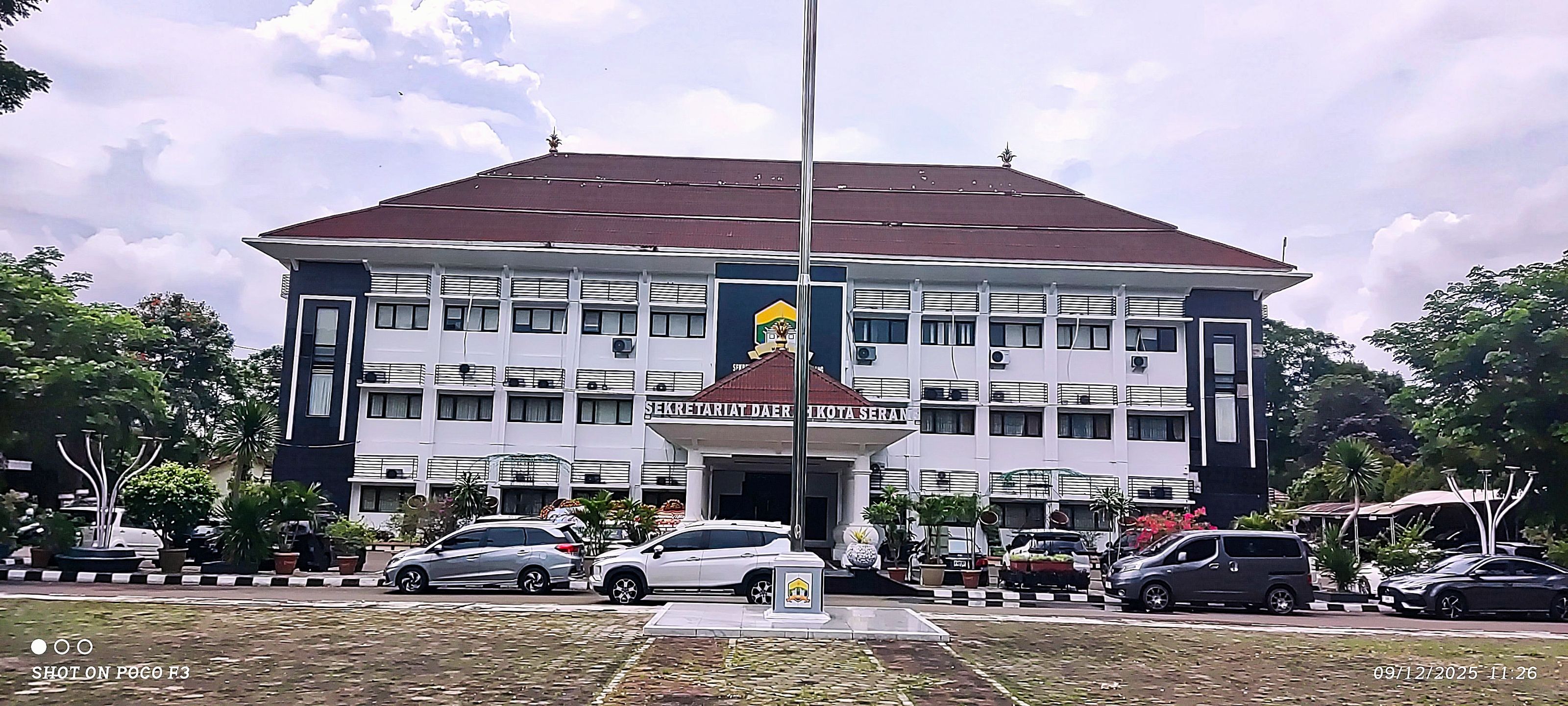 Erro 500 Data dan Arsip Pemkot Serang di Website Diskominfo Hilang