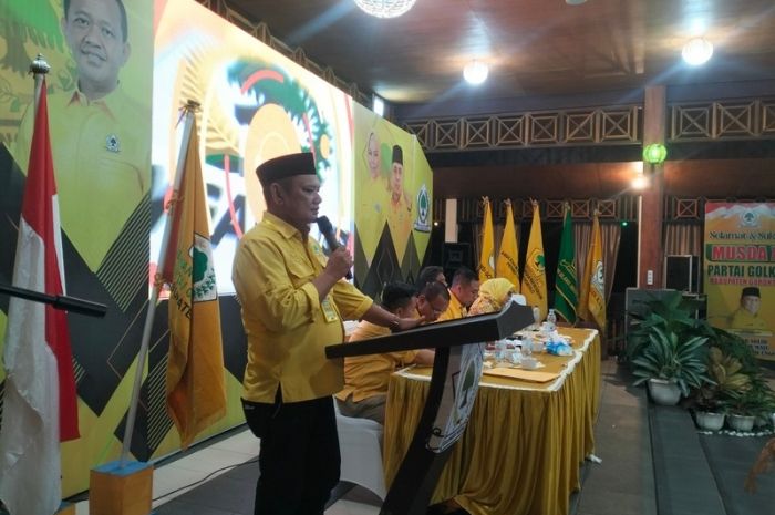 Kata-Kata Iskandar Mangopa Usai Terpilih Ketua DPD II Golkar Kabupaten Gorontalo 2025-2030