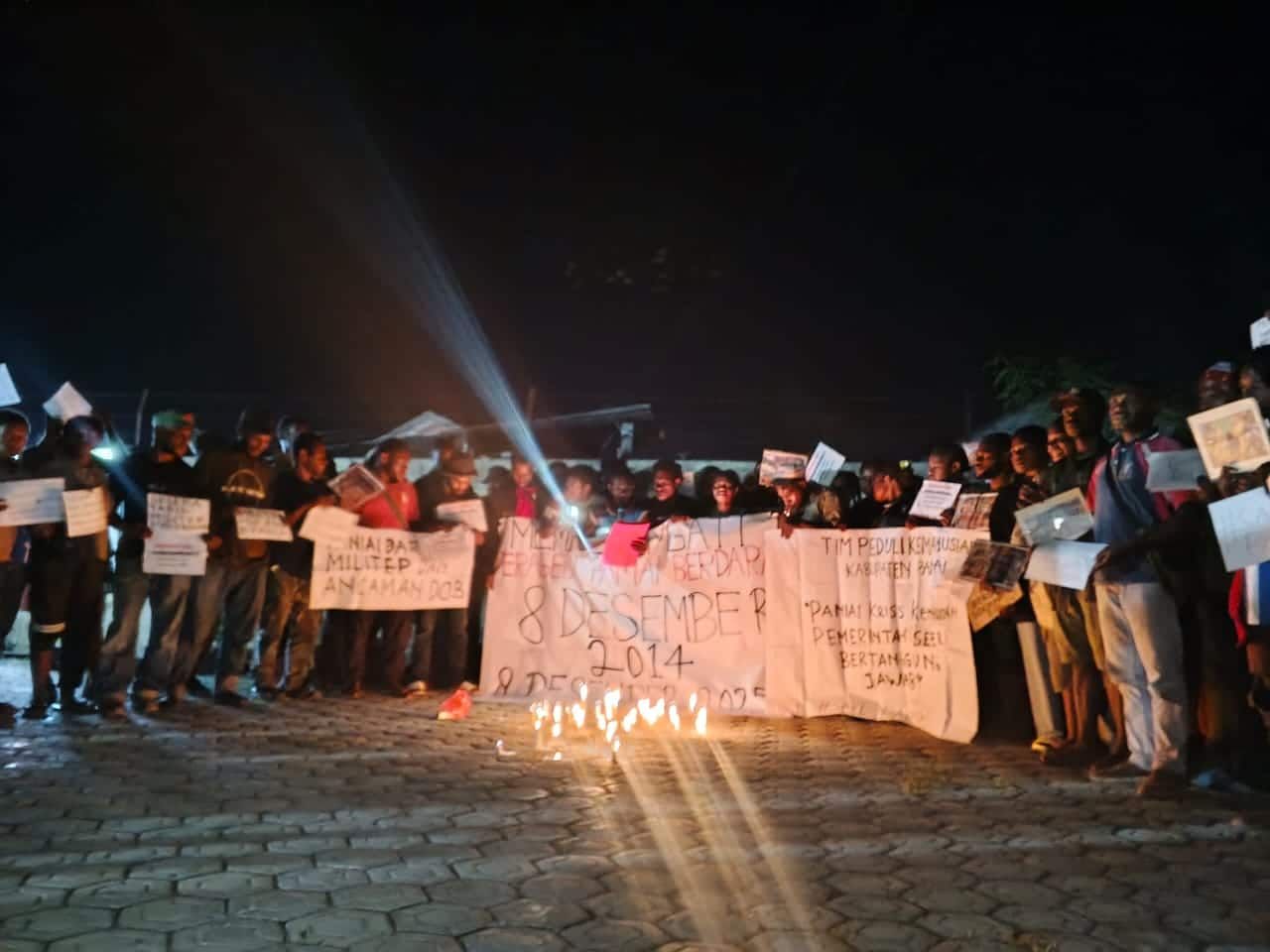 11 Tahun Tragedi Paniai Berdarah: FKM–KP Jayapura Serukan Ingatan Kolektif dan Desakan Keadilan bagi Korban