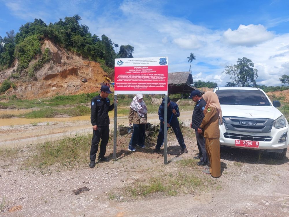Langgar Aturan Lingkungan, Sejumlah Tambang di Sumbar Dihentikan Operasinya
